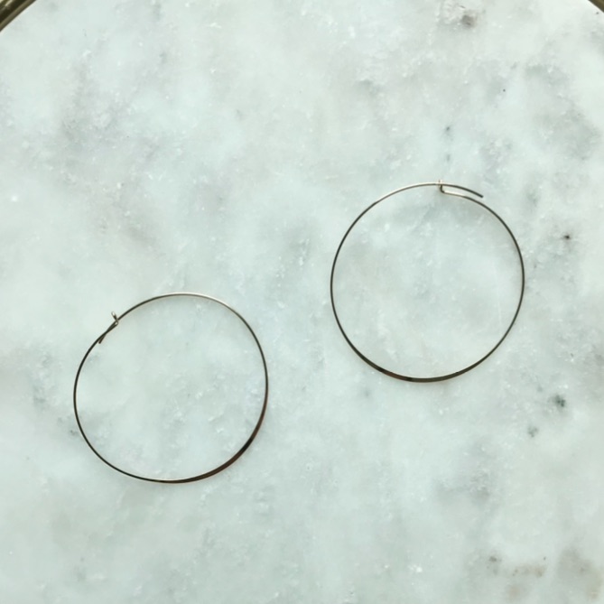 Big Hoop Style Earrings